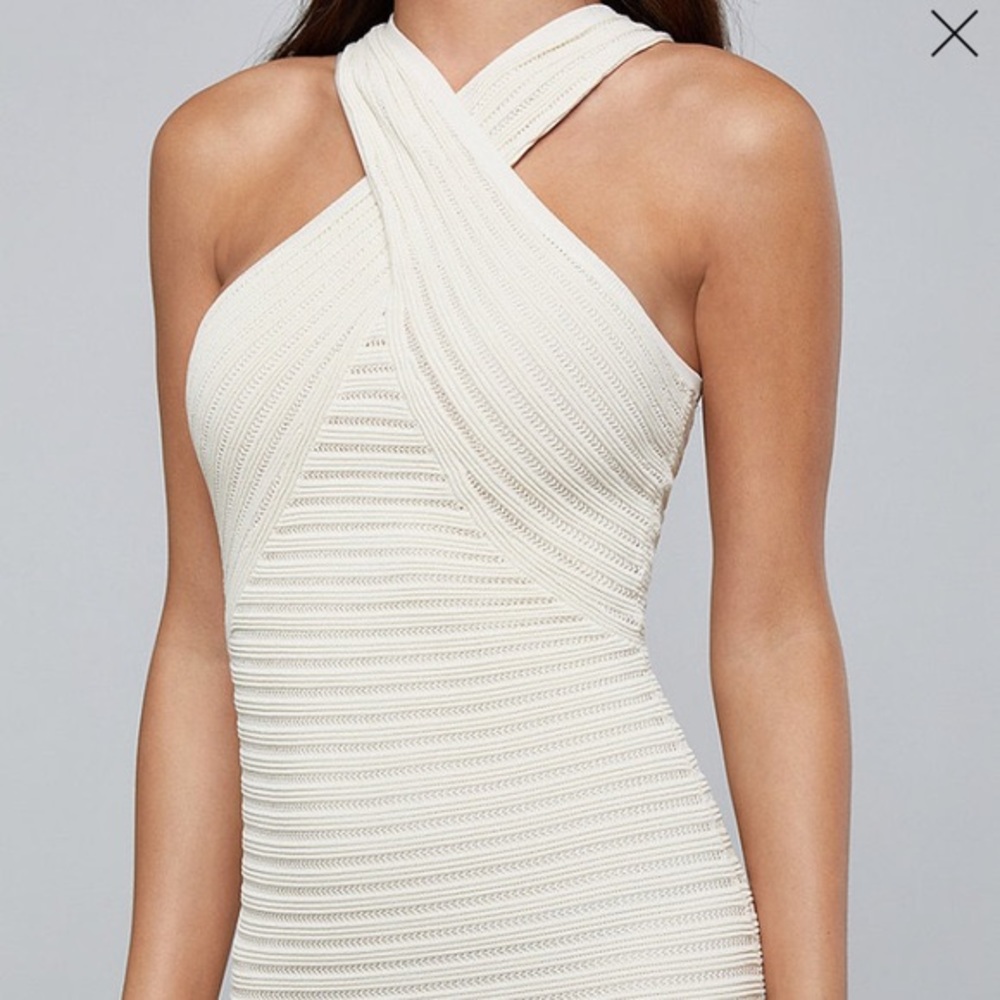 Bebe Diana Halter Dress